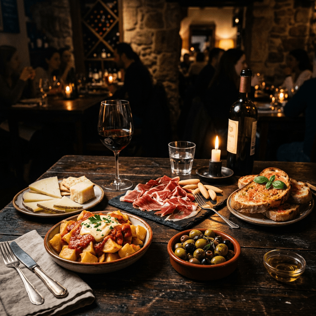 Community food photo — tapas